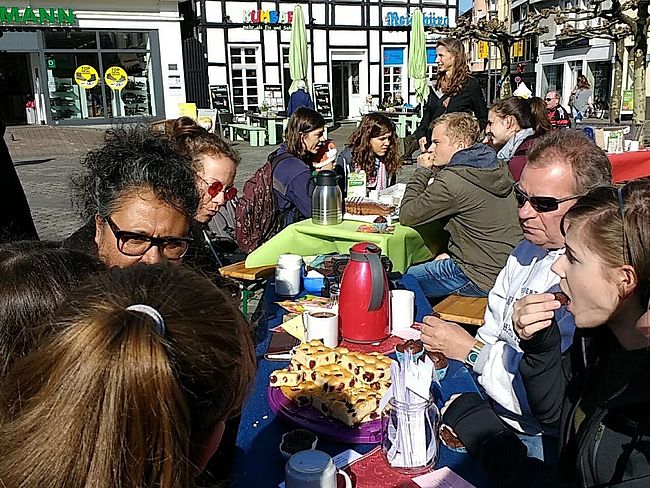 AG Club Courage - Aktion Buntes Frühstück Unna