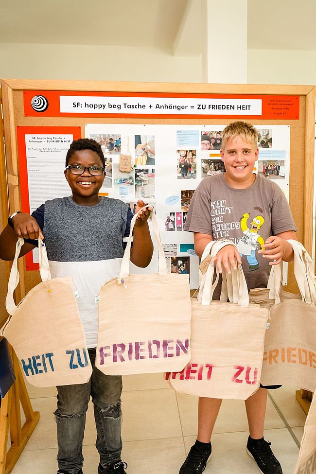 happy bag/ Schülerfirma der Ruth-Cohn-Schule