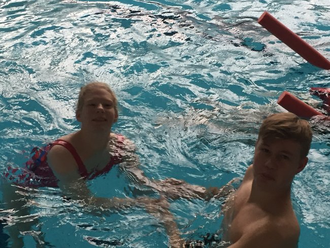 Schwimmen mit Handicap