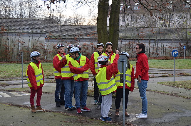 Mobilität in meiner neuen Stadt. Ein Schritt mehr Sicherheit!