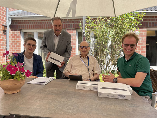 Tablets für Seniorenhäuser