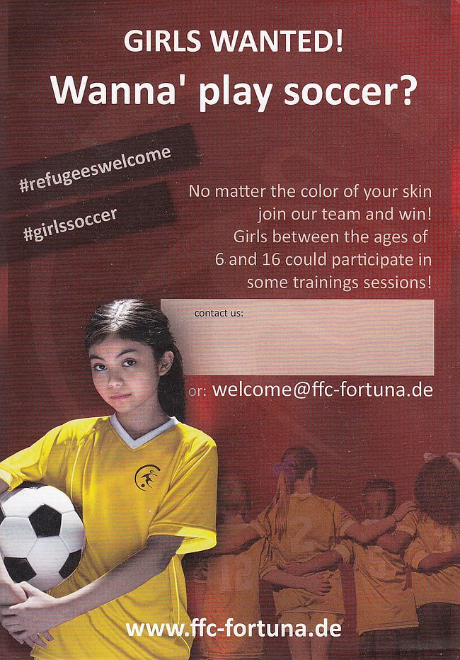 Integration von geflüchteten Mädchen und Mädchen mit Behinderung durch den Fußball