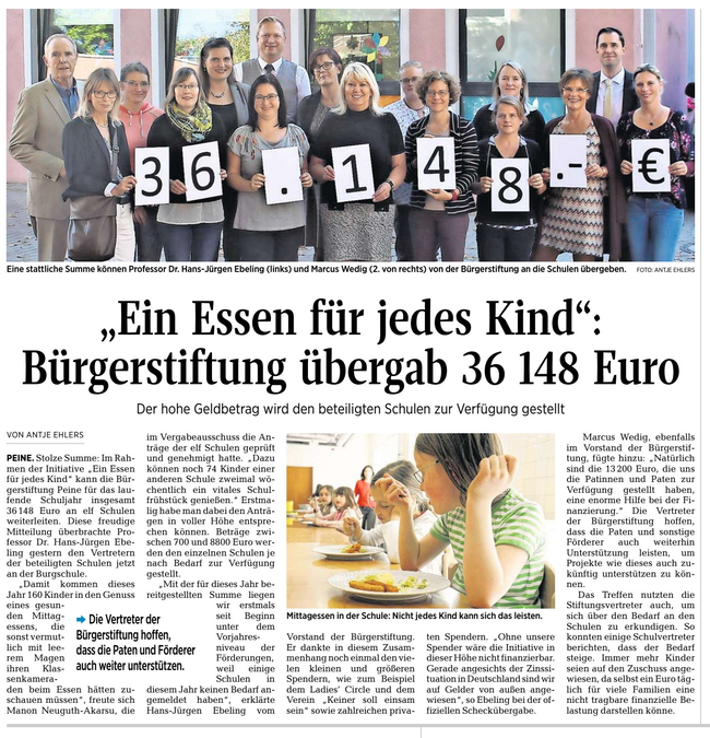Bürgerstiftung Peine