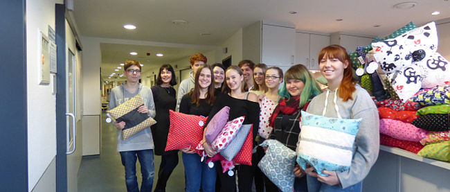 Glückskissen für Krebskranke