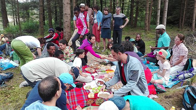 Sara Hoffmann-Cumani und Claudio Cumani