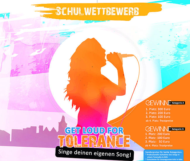 Get loud for tolerance