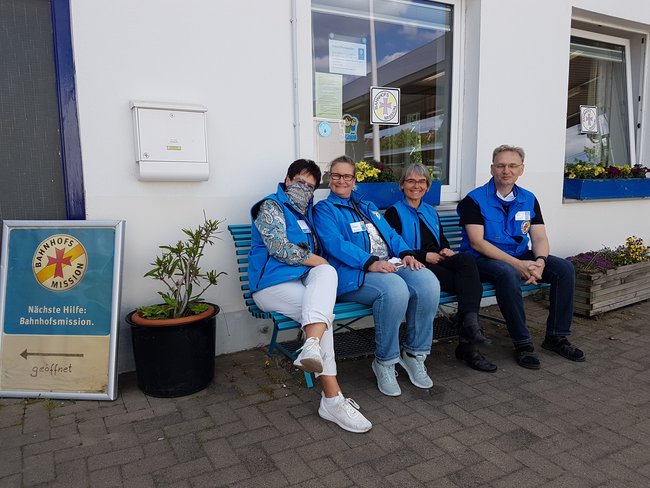 Hilfe in Coronazeiten - Bahnhofsmission Hildesheim