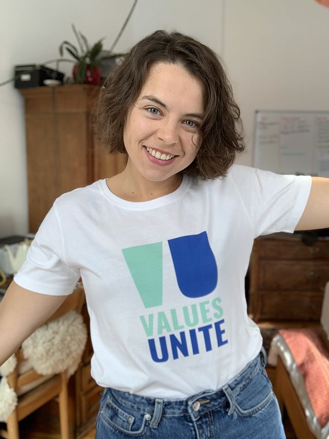 Susanne Zels für die Initiative Values Unite