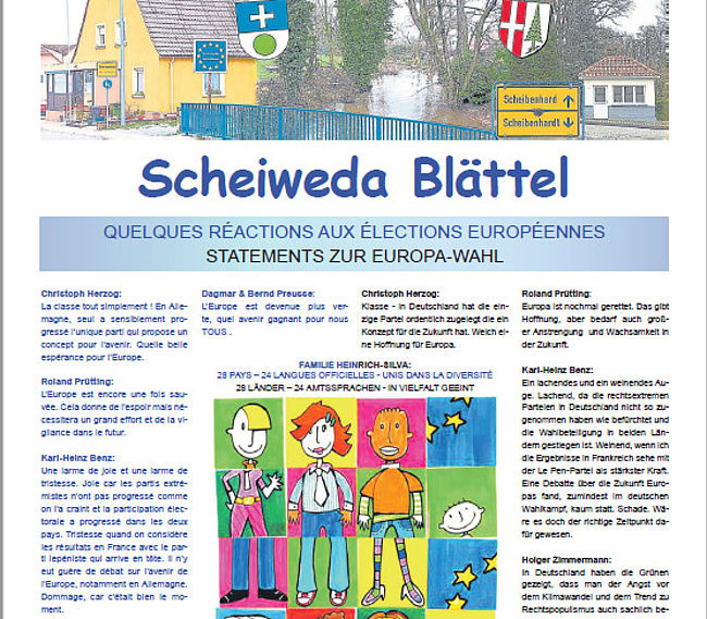 Grenzüberschreitendes Projekt Scheiweda Blättel