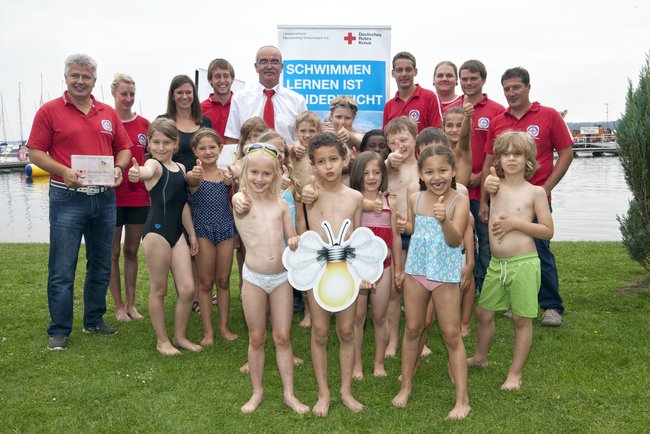 Rette sich wer's kann - Schwimmen lernen im Kindergarten