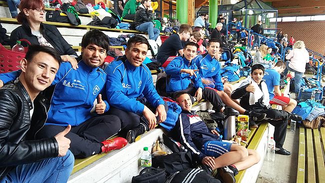Ringsportverein ASV-Daxlanden - Sport mit jugendlichen und erwachsenen Flüchtlingen verbunden mit sozialen Engagement