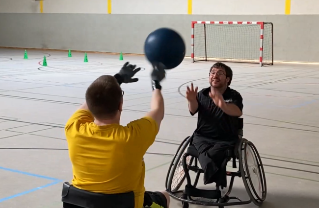 Rollstuhlhandball