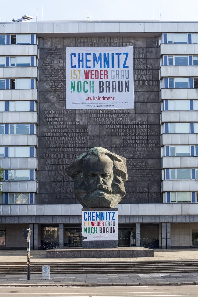 Chemnitz ist weder grau noch braun