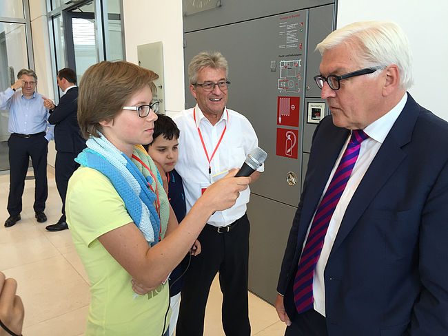 Schulübergreifende Jugendzeitung "Demokratie leben"