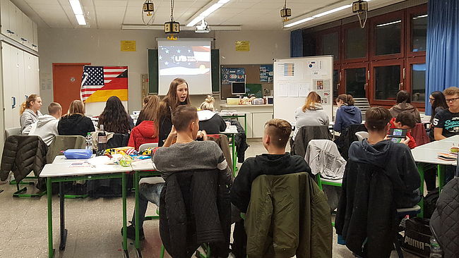 Realschule Gernsbach, Projekt "US-Wahl 2016"