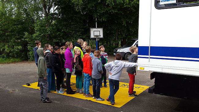 Stufenmodell Verkehrserziehung der Gartenstadtschule