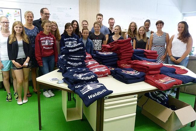 SV-Kernteam der Gesamtschule Waldbröl