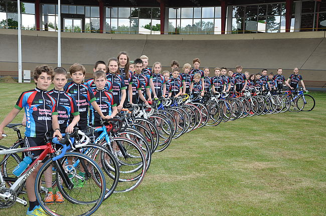Radsport für Kinder und Erwachsene