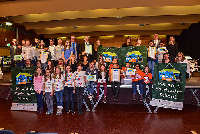 Fairtrade-Schulnetzwerk-Team St. Georgen