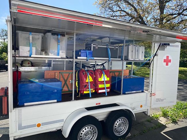 Mobile E-Bike Sanitäts-Station