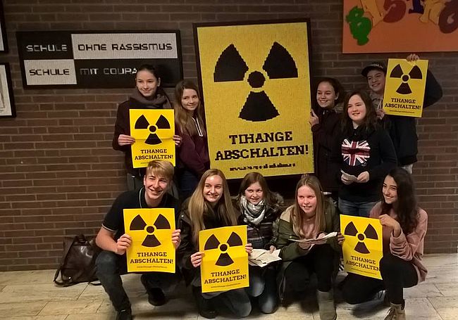 Stop Tihange! - Unsere SV kämpft gegen das AKW