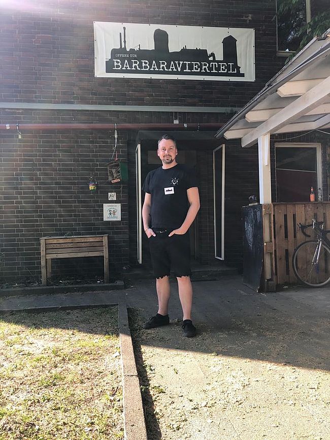 Niels Elsäßer: Nachbarschaftsprojekt „Versorgungsstelle Barbaraviertel“