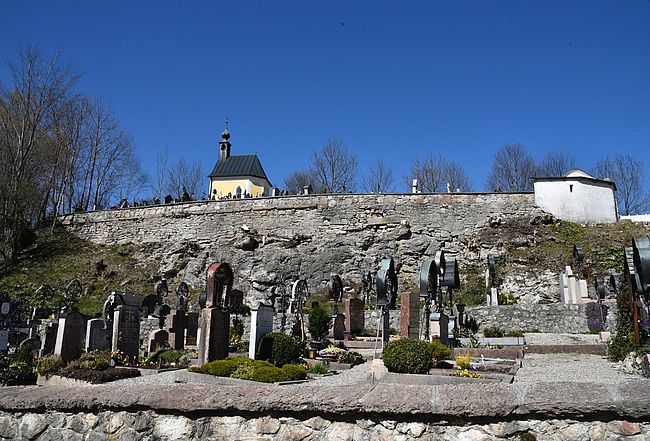 Der alte Bergfriedhof in Ruhpolding