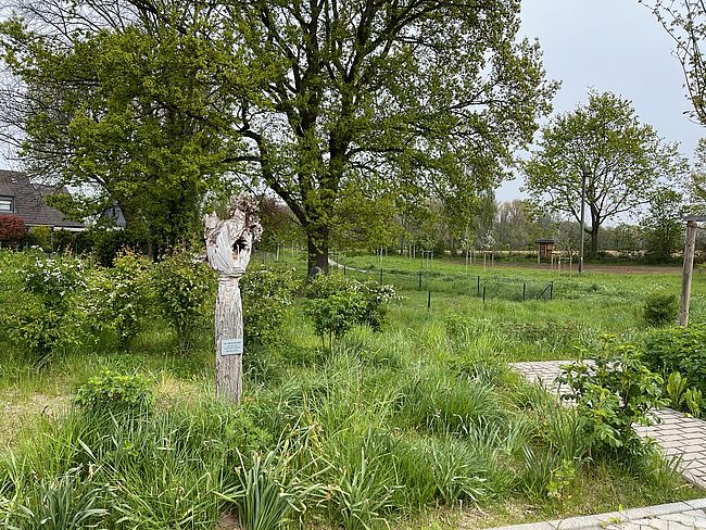 Planung und Realisierung des kleinen Stadtparks "Am Obspäddsche"