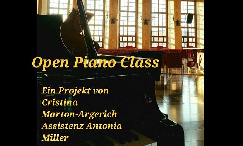 Musiker der Open Piano Class