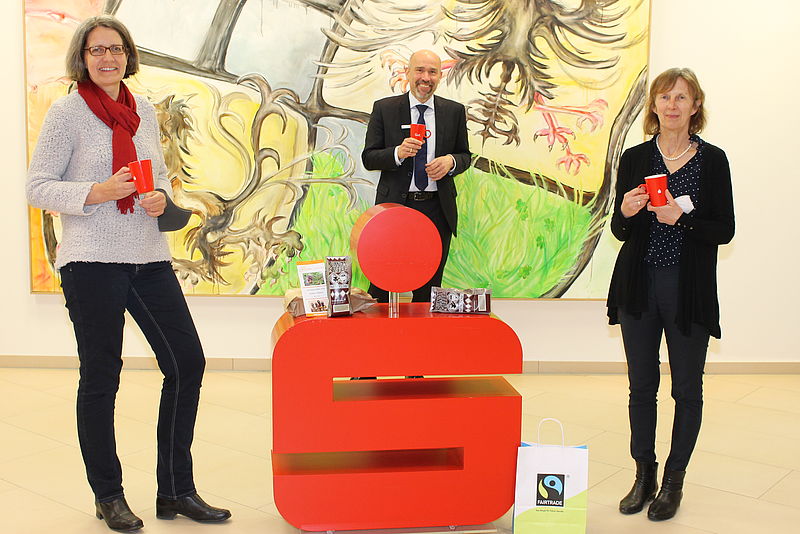 Ruandakaffee in allen Filialen der Kreissparkasse Ahrweiler