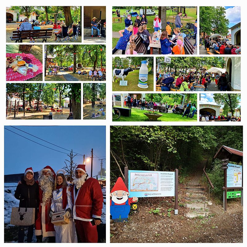 Musiksommer/ Kindertagsfeier/ Eröffnung Karsthöhle Dienstedt/ Weihnachtsrundgang durch die Ortsteile