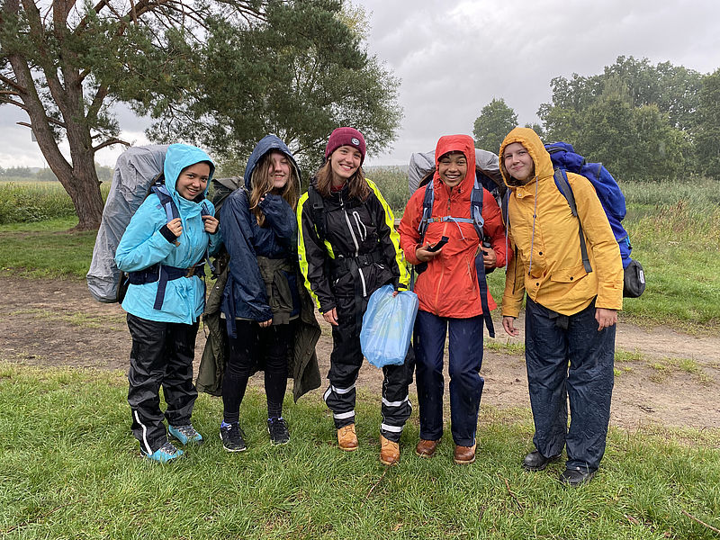 Der zweite Morgen auf einer dreitägigen Expedition.