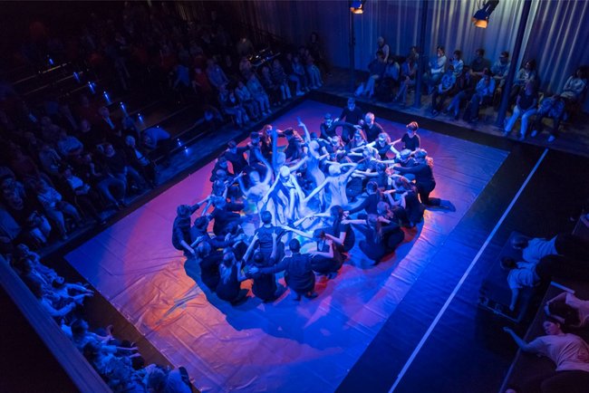 Robert Schwärecke, Annemarie Gerlach, Francesca Bratte, Yannik Lemke, Be Voice Deutsch-Niederländisches Tanzprojekt, Goldener Faden e. V.