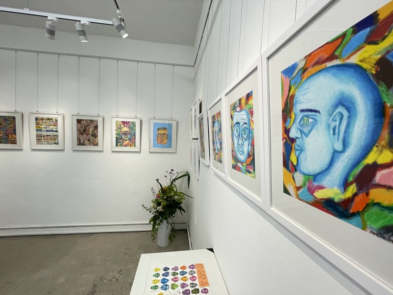 Ausstellung im Kulturpavillon Friedhof Fechenheim