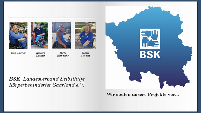 Sensibilisierungsarbeit an Schulen des BSK Saarland