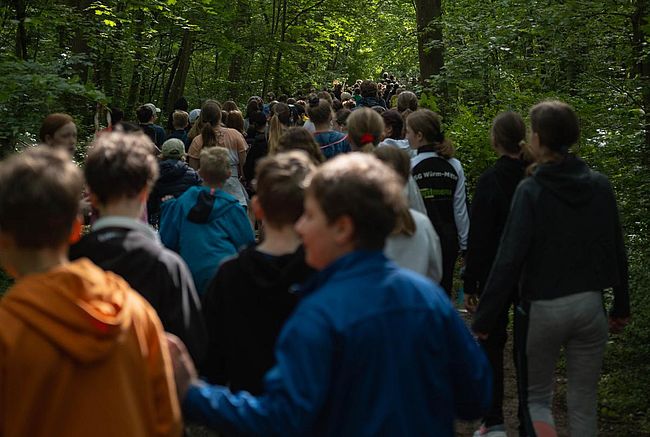 Laufen bis das Licht angeht, Tansania-AG des Kurt-Huber-Gymnasiums