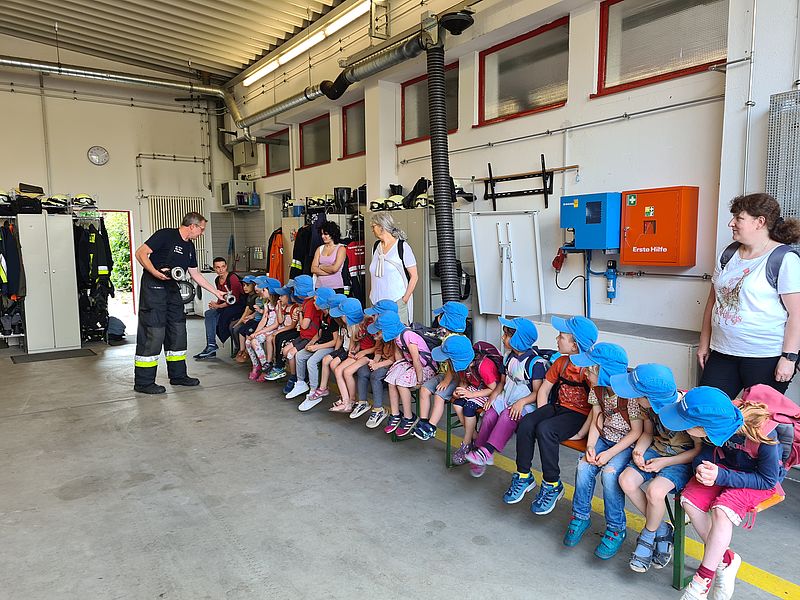 Kindergarten zu Besuch