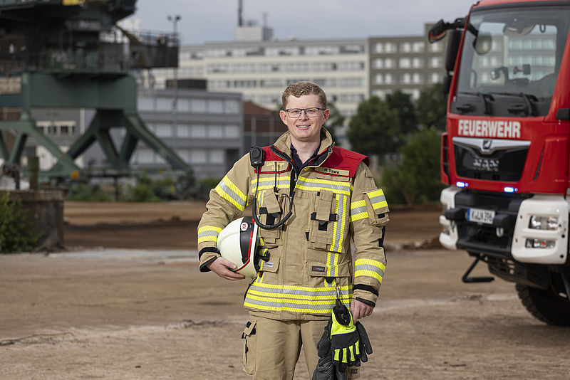 Vom Bollerwagen zum Löschfahrzeug: mit viel Einsatz wurde in Kalk eine neue Freiwillige Feuerwehr aufgebaut