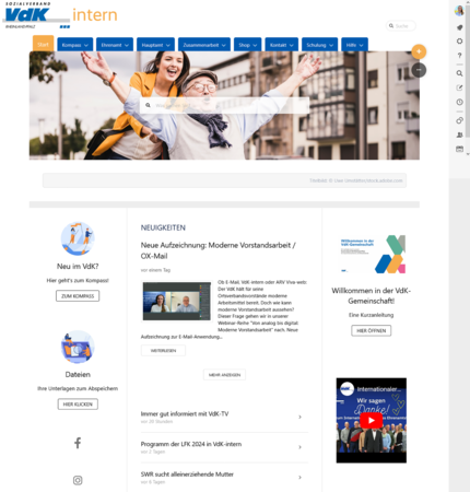 Startseite VdK-intern