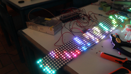 Selbstgebaute Smarte LED-Leiste