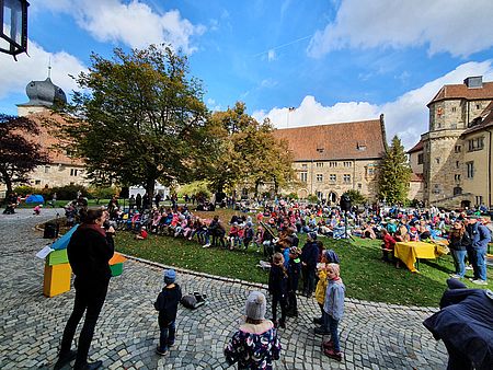 gemeinsame Feierzeit auf der Veste Coburg