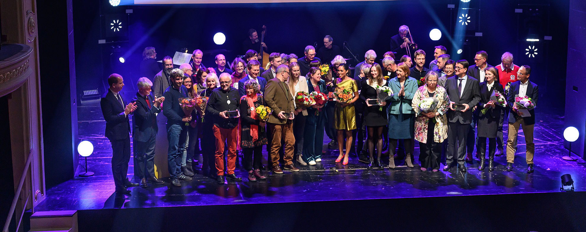 Ein Gruppenbild von der Preisverleihung 2023