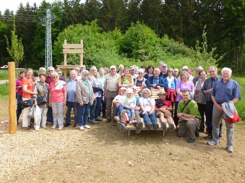 Wandergruppe vom Schwäbischen Albverein
