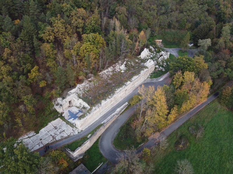 GFW e.V. Bunker 1 aus der Vogelperspektive