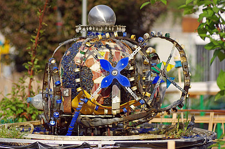 RestArt-Brunnen, gestaltet von Rolf Graap