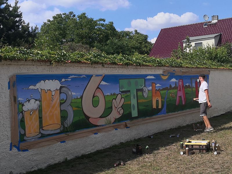 Verschönerung des Ortseinganges 