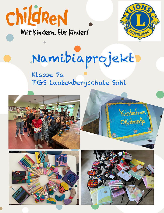 Herzensprojekt – Kinder helfen Kindern – Kinderhaus Okahandja