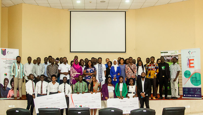 Gruppenbild der Teilnehmer*innen des ACIC 2022 in Ghana