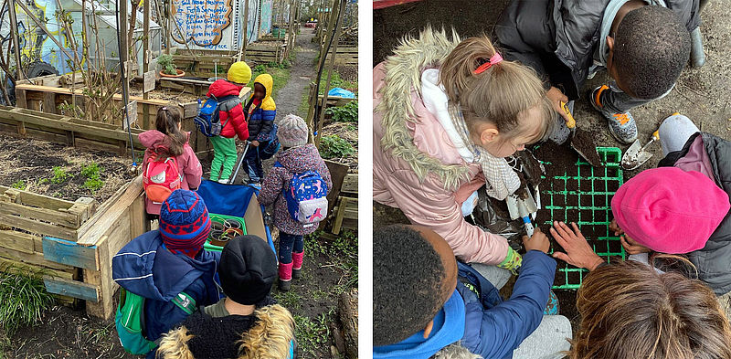 Kooperation mit der benachbarten Grundschule