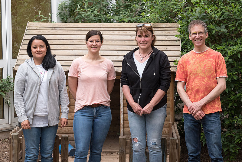 Gruppenfoto (ohne Betreuer*innen, die hauptberuflich bei der Polizei tätig sind)